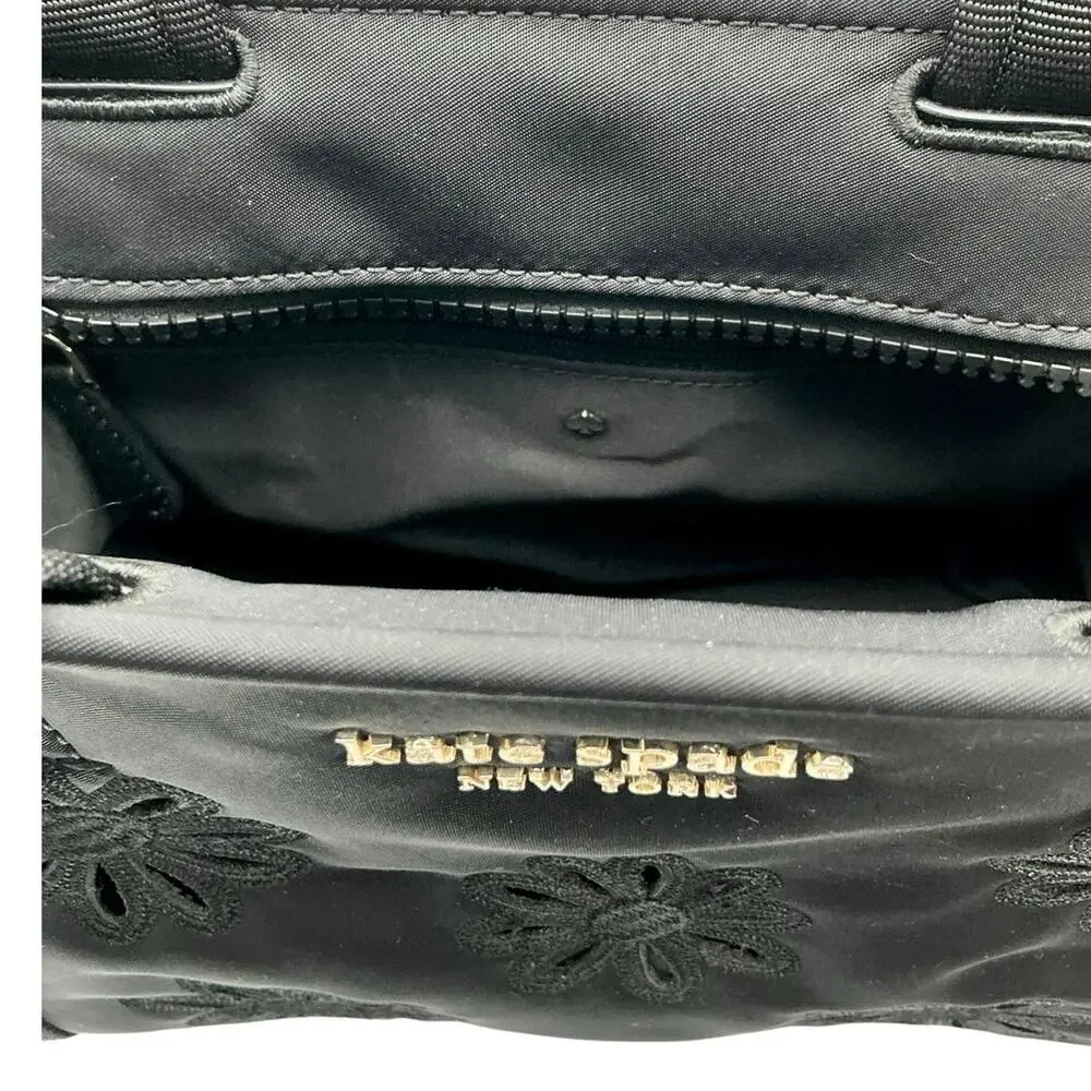 Kate Spade The Little Better Sam Embroidered Mini Tote Shoulder Floral Handbag